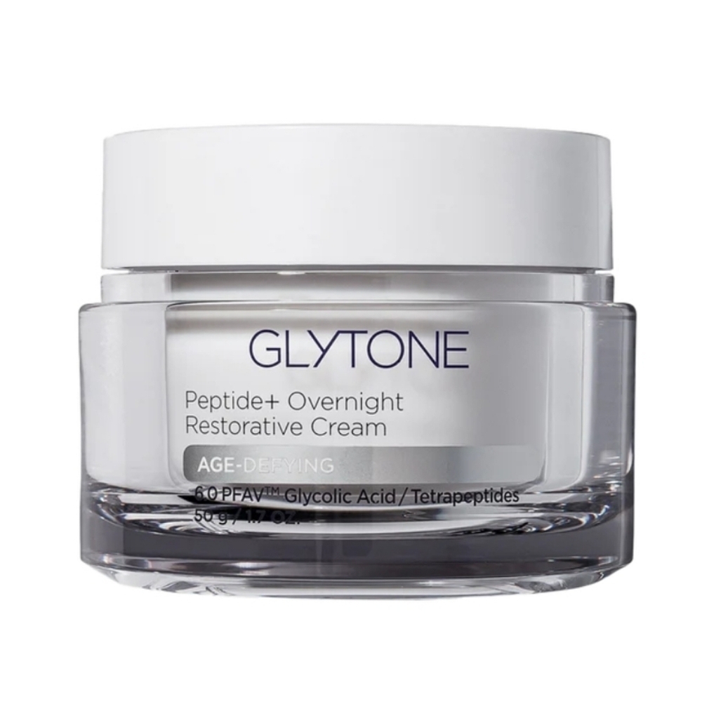 Glytone Age-Defying Peptide+ Overnight Restorative Cream New